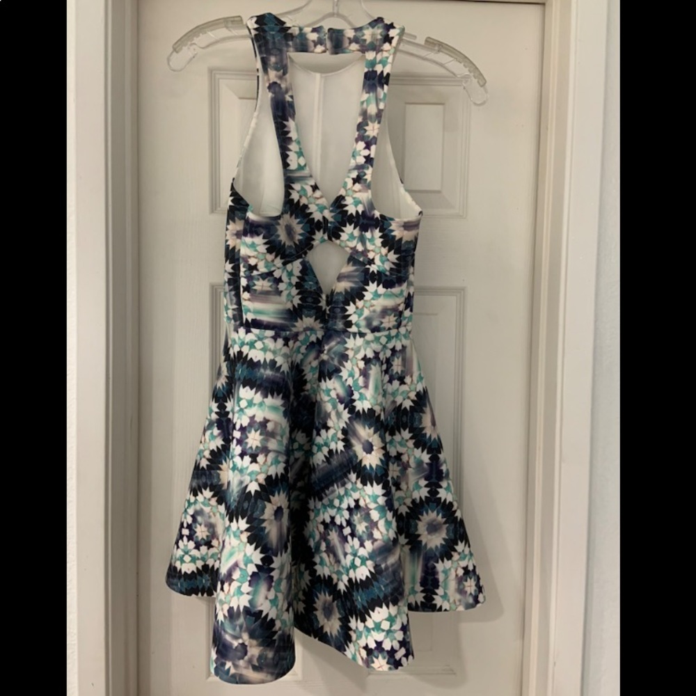 silence + noise floral dress size xs